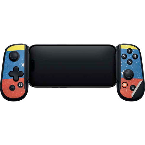 Venezuela Flag Distressed Backbone One for iPhone Game Controller Skin